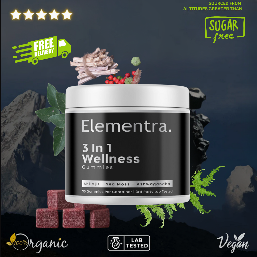 elementra® primal shilajit gummies