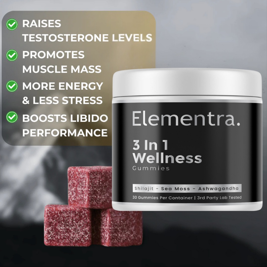 elementra® primal shilajit gummies